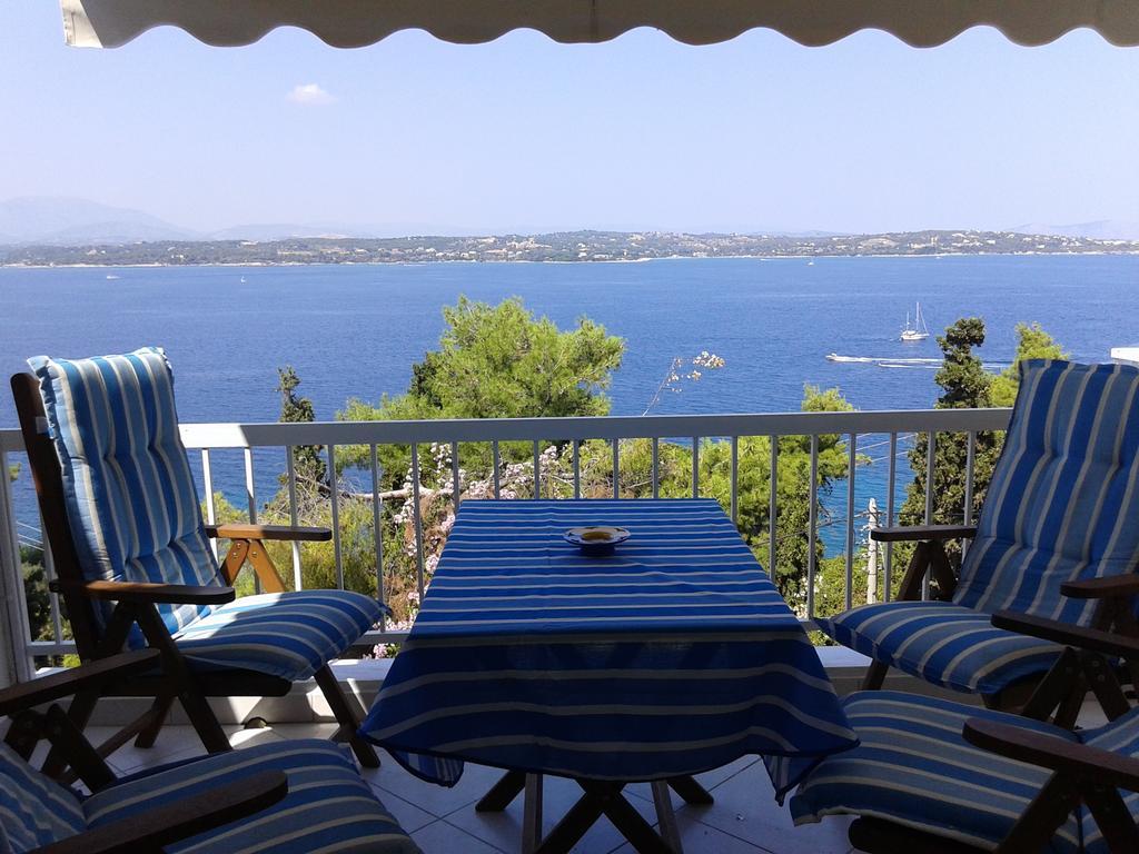 iliana's seaside maisonette Spétses Esterno foto